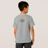 Joli chiot "Hello" t-shirt graphique (Dos entier)