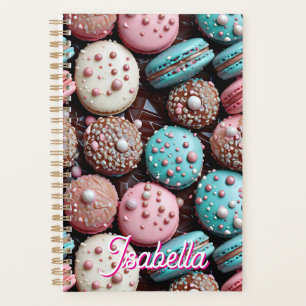 Joli chocolat, Macaron bleu et rose