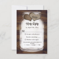 Joli choix de menus de mariage rustique en bois da