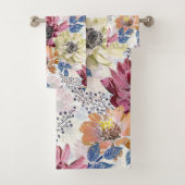 Joli chrysanthème rose Vintage (En situation)