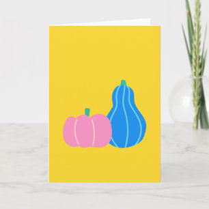 Joli Citrouille jouant et l'art gourd en Jaune
