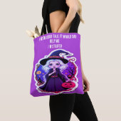 Joli citrouille sorcier Si mon sac pouvait parler (De près)