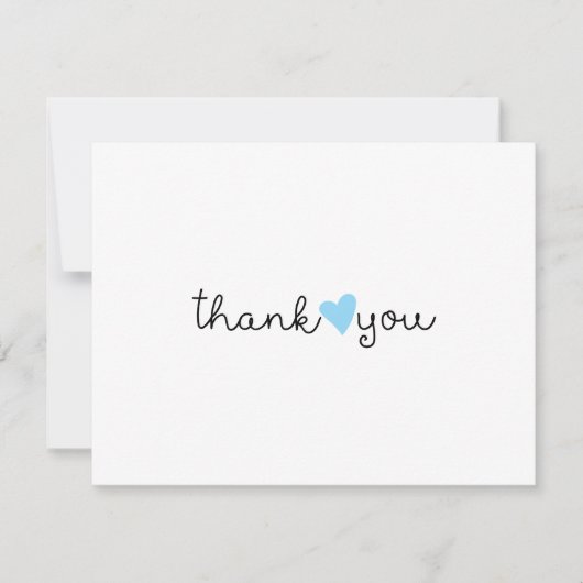 Joli Cœur Bleu Merci (Devant)