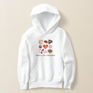 Joli cœur de chocolat coloré chic