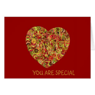 Joli coeur floral