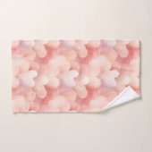 Joli Coeur rose (Serviette à main)