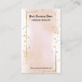 Joli collier d'aquarelle Écouter carte d'affichage (Devant)