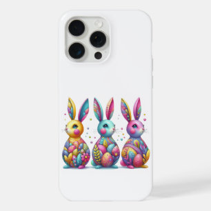 Joli, coloré 3 lapin de Pâques