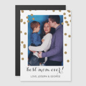 Joli Confetti Carte photo de la Fête des mères (Devant / Derrière)