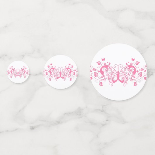 Joli Confetti en Filigree Rose (Devant)