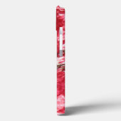 Joli coque ipad de la fleur de pavot rouge (Verso / Gauche)