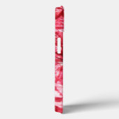 Joli coque ipad de la fleur de pavot rouge (Verso / Droite)