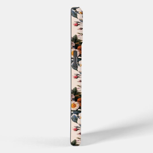 Joli coque ipad Fleurs (Verso / Droite)