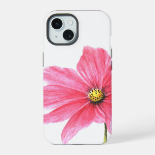 Joli Cosmos Rose Boîtier téléphonique floral per