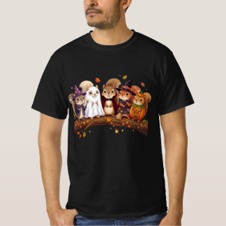 Joli costume de Halloween pour écureuils T-Shirt d