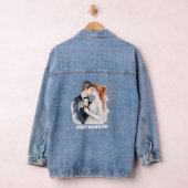 Joli couple marié ajouter le texte Denim Jacket (Hangar)