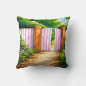 Joli Coussin Caprice | Coussin Décoratif Artistiqu (Verso)