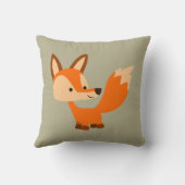 Joli Coussin Cartoon Fox (Verso)