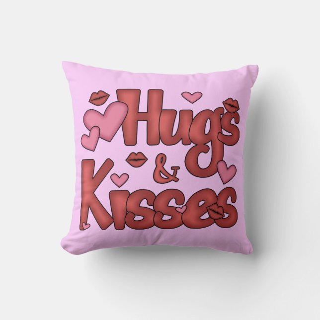 Joli Coussin de la Saint-Valentin (Recto)