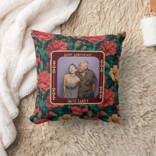 Joli Coussin de Mariage Romantique pour Nouveaux M
