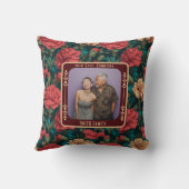 Joli Coussin de Mariage Romantique pour Nouveaux M (Verso)