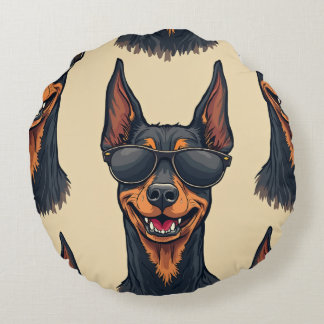 joli coussin doberman