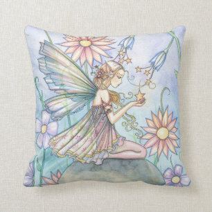 Joli Coussin Fée Fleur