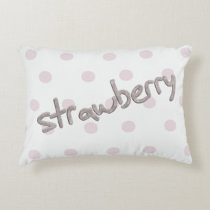 Joli Coussin Fraise