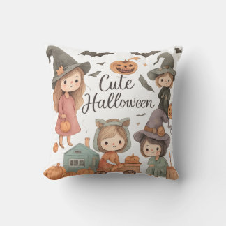 Joli Coussin Halloween - Bear Witch Mummy Cartoon