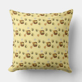 Joli coussin jetable avec miel doux de l'abeille à (Recto)