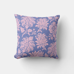 Joli Coussin rose et Lilac Damask