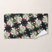 Joli Crabappé Fleur de printemps fleurit gros (Serviette à main)