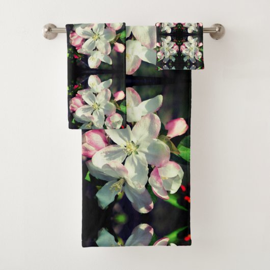 Joli Crabapple Fleur de printemps fleurit Abstrait (En situation)