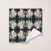 Joli Crabapple Fleur de printemps fleurit Abstrait (Gant de toilette)