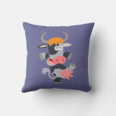 Joli Dancing Coussin de Vache de dessin (Verso)