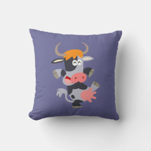 Joli Dancing Coussin de Vache de dessin