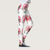 Joli dans les leggings fleuris roses pantalon de y (Droite)