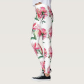 Joli dans les leggings fleuris roses pantalon de y (Gauche)