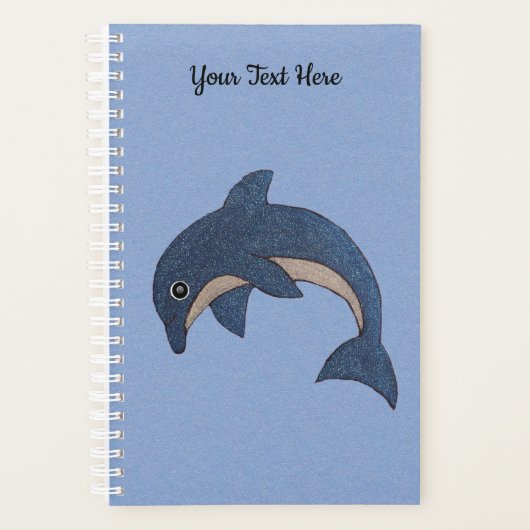 Joli Dauphin de saut bleu foncé (Devant)