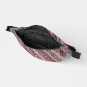 Joli design à motif aztèque gris et rouge (Ouvrir)