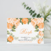 Joli design Floral Orange - RSVP (Debout devant)