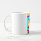 Joli design sur une tasse classique (Gauche)