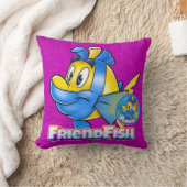 Joli dessin animé FriendFish coussin (Couverture)