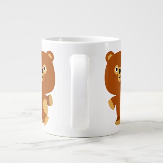 Joli dessin assertif Ours Jumbo Mug (Dos)