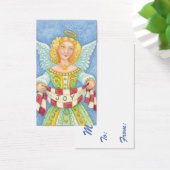 Joli dessin de Noël Angel Halo avec bannière Joie (Bureau)