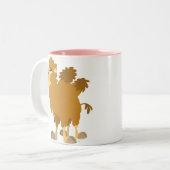 Joli dessin deux-Humped Camel Mug (Devant gauche)