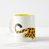 Joli dessin facétieux Leopard Mug (Devant gauche)