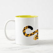 Joli dessin facétieux Leopard Mug (Gauche)