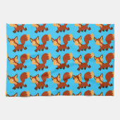 Joli Dessin Fox Mojo Serviette de cuisine (Horizontal)