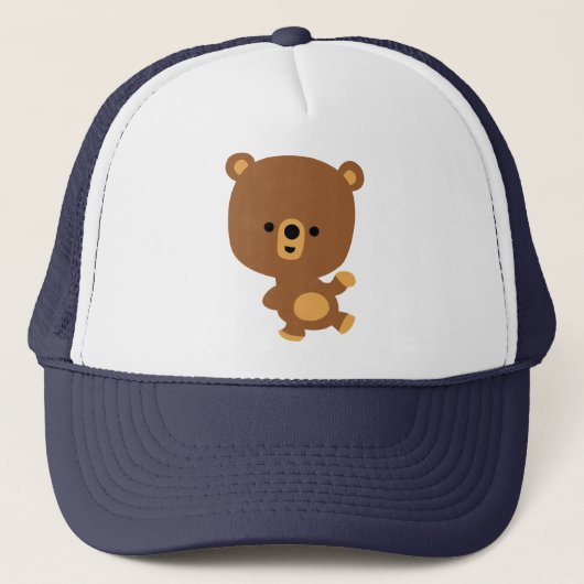 Joli dessin 'Good Vibe' Casquette d'ours (Devant)